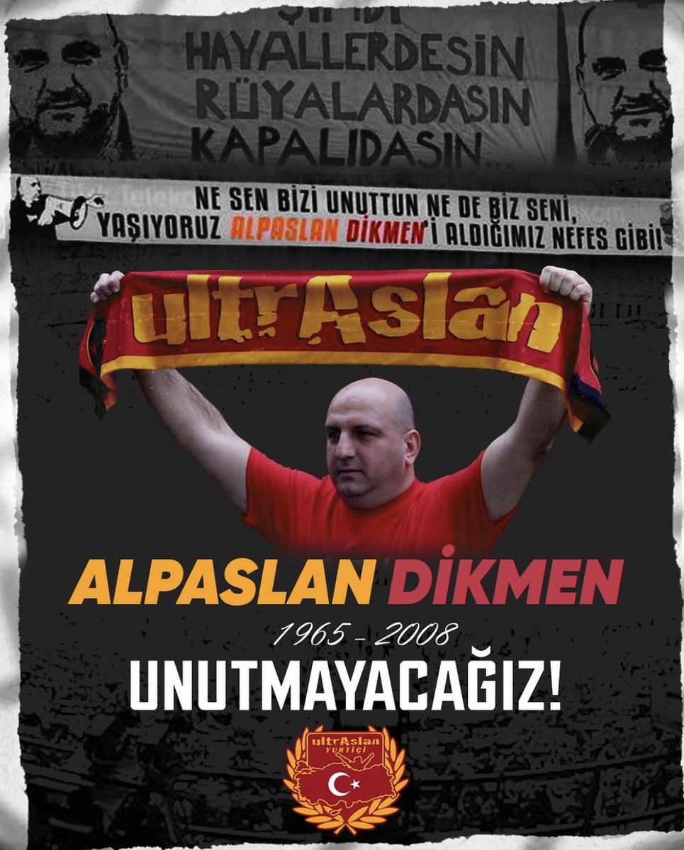 uAYurtici's tweet photo. BÜYÜK GALATASARAYLI Alpaslan Dikmen’i aramızdan ayrılışının 18. yılında sevgi, saygı, özlem ve rahmetle anıyoruz.

#AlpaslanDikmen
#uAYurtiçi https://t.co/3FQHEj5WQq