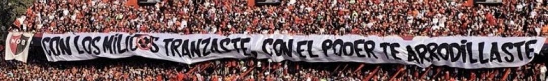 ElPalaRosarino's tweet photo. Son indignos, el país y el mundo lo conocen como secanucas. Ni los descensos manchan tanto como ser la PROSTITUTA del poder de turno. https://t.co/95Bj1VPt1m