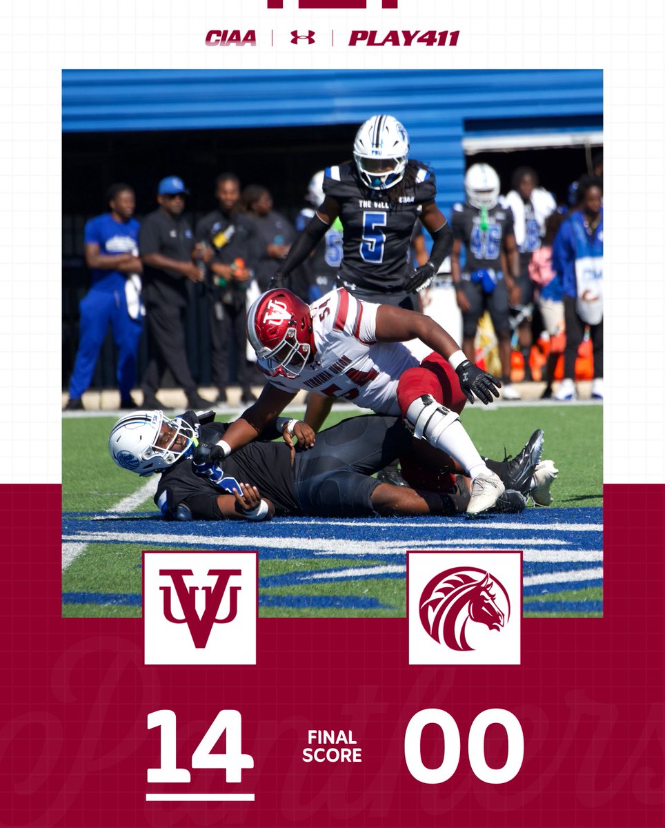 VUU_Football's tweet photo. Your Panthers post back-to-back shutouts with a 14-0 win at Fayetteville State this afternoon! #Play411 https://t.co/U8HdmB3Ap9