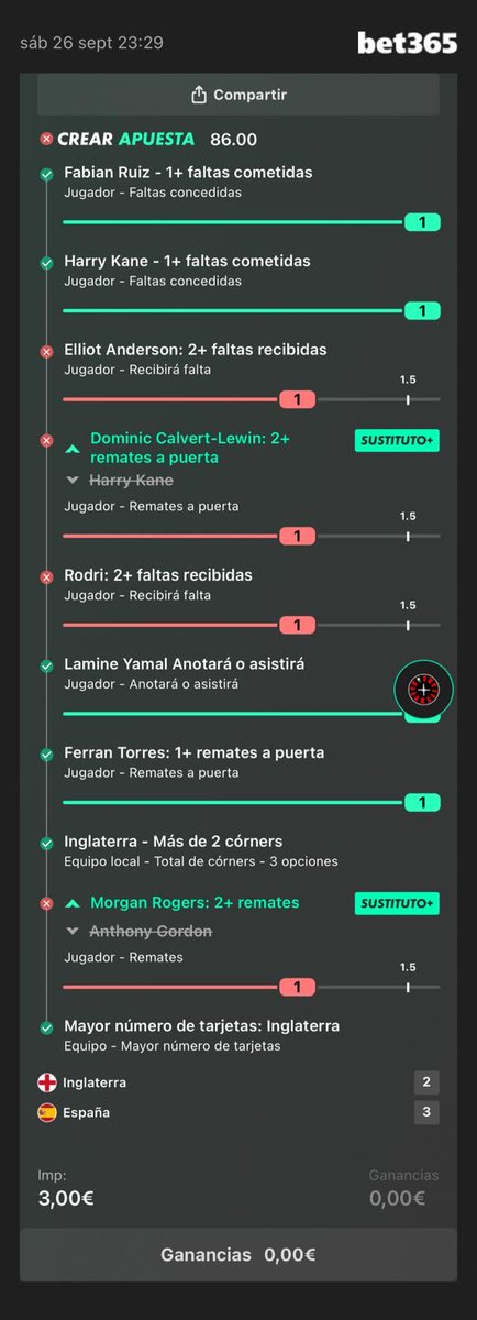 Al_FunnyBets_'s tweet photo. NOS QUERÍAN CERRAR EL POZO Y HEMOS ACABADO ENCONTRANDO PETRÓLEO EN EL PRIMER DÍA. 🛢️💰

✅ PICK BELLINGHAM
✅ FUNBET CROACIA + ESPAÑA
❌ Se nos va el porro, no todos los pozos tienen petróleo

Sumamos 2,29 uds en el día 1😋

𝗘𝗟 𝗝𝗘𝗤𝗨𝗘 𝗛𝗔 𝗟𝗟𝗘𝗚𝗔𝗗𝗢 💸💸 https://t.co/DjQj2QmSLN