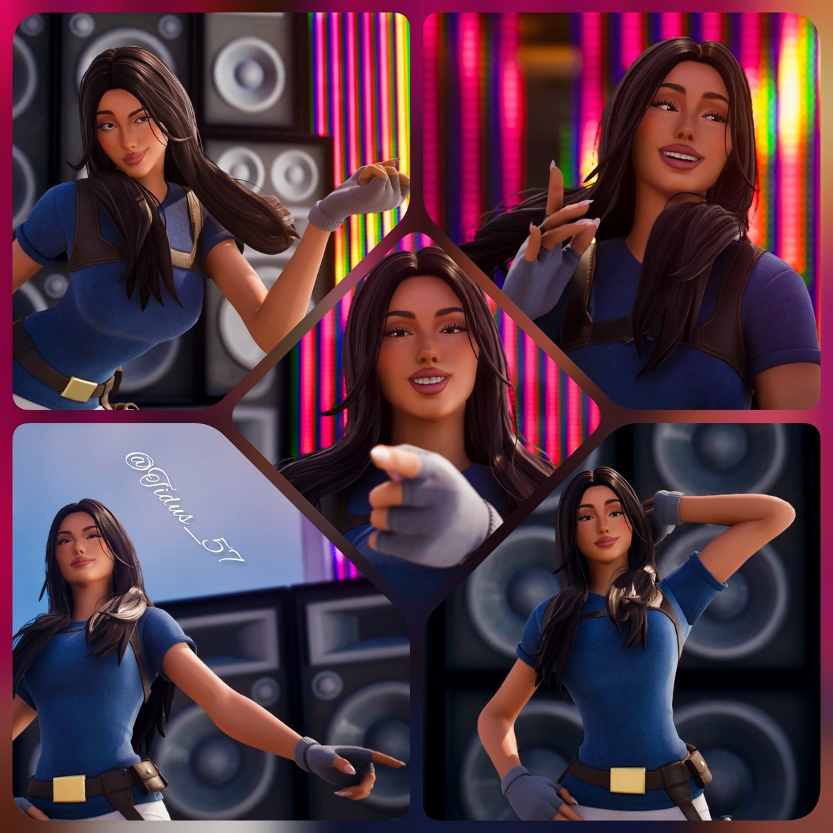 Tidus_57's tweet photo. Make you Mine Madison photography 
  
She's beautiful, congrats Madison Beer in getting in Fortnite! It's refreshing to see people who play the game get in, well deserved!❤️
#Fortnite #Fortniteart https://t.co/Eh6KmSiRJT