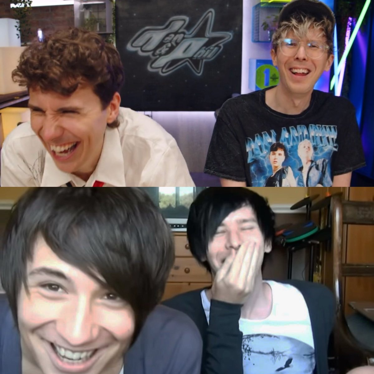 dnplvrs's tweet photo. “remember in kindergarten when you’d meet a kid and know nothing about them and then ten seconds later you play like you’re best friends, because you don’t have to be anything but yourself?” 

“that’s how i feel about you, dan” https://t.co/tpUnCmy3LX
