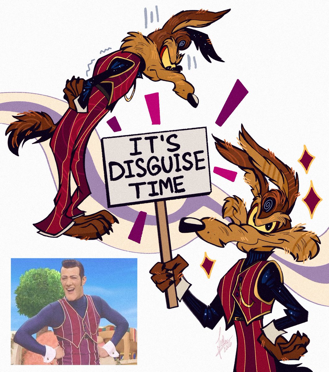 schumisnoopy's tweet photo. wile e. rotten https://t.co/bfLYGV4yth