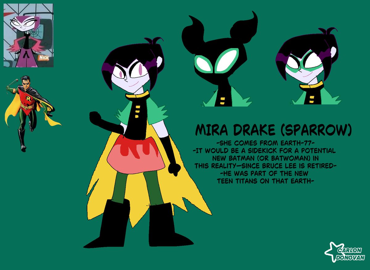 CenterDon20XX's tweet photo. Mira Drake (Sparrow)
Robin (Tim Drake) × Misty Fankid #DC #DCComics #DC_Comics #Batman #mylifeasateenagerobot #mlaatr #FanArt #DigitalArt #CarlonDonovan #Nickelodeon https://t.co/dTcqBsk6eC