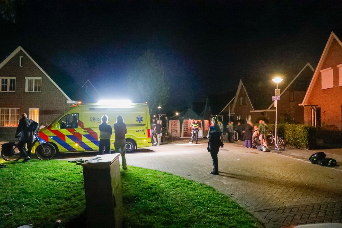 Incident tijdens buurt BBQ in De Wilp