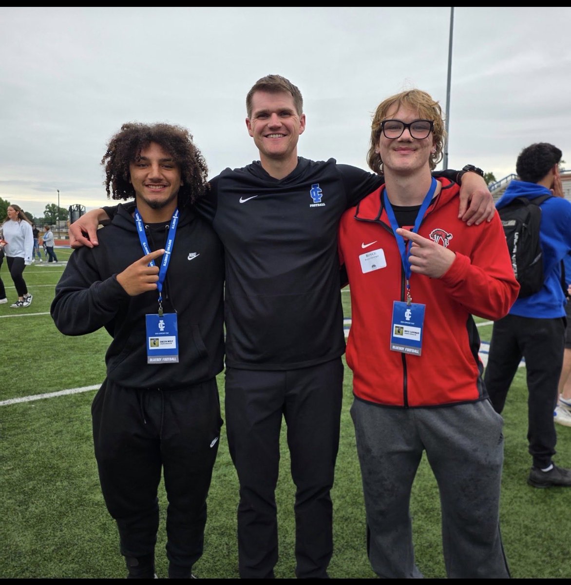 daelynneely2027's tweet photo. had an awesome game day visit at @IC_Football, amazing program thank you for having me #agtg https://t.co/dfd3HTgcKt