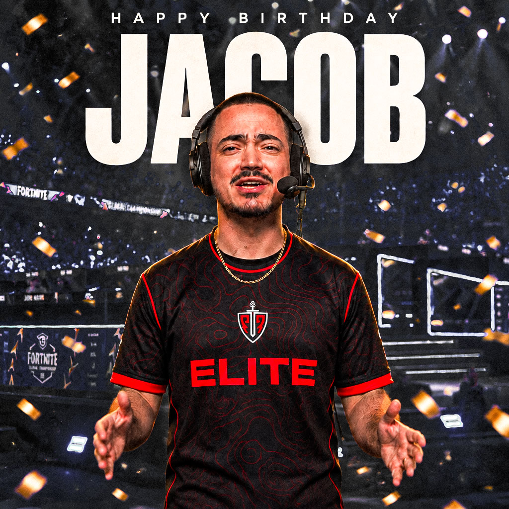 EliteEsports's tweet photo. Happy birthday to our GOAT, @JacobMvPR. https://t.co/54sXbciAq5