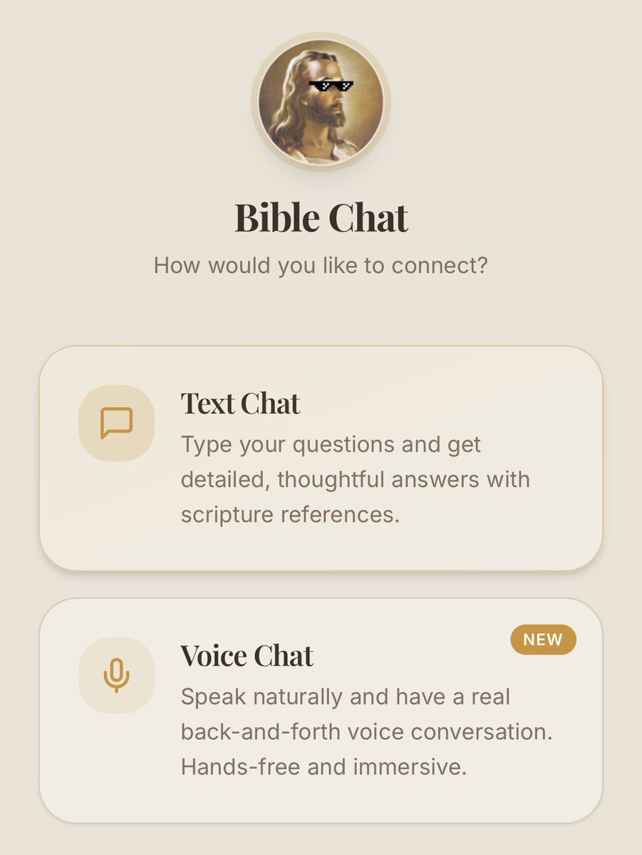 CryptoChurchApp's tweet photo. Voice Chat 

Powered by Scripture &amp; The Word · All conversations are private

https://t.co/5WHhztiJQM https://t.co/6wJvbhvzde