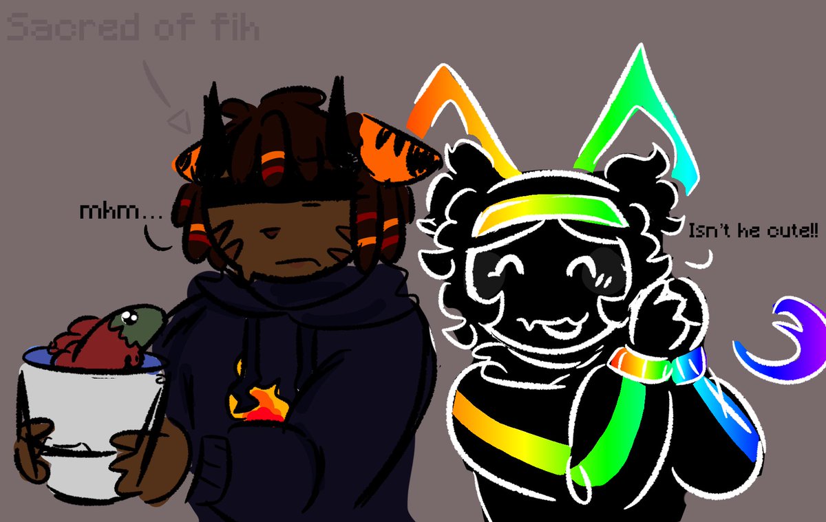r3dizme's tweet photo. Go! My #chromablazeduo! Anyways I think it would be funny if Flame was scared of fish https://t.co/xvQnjfyz3n