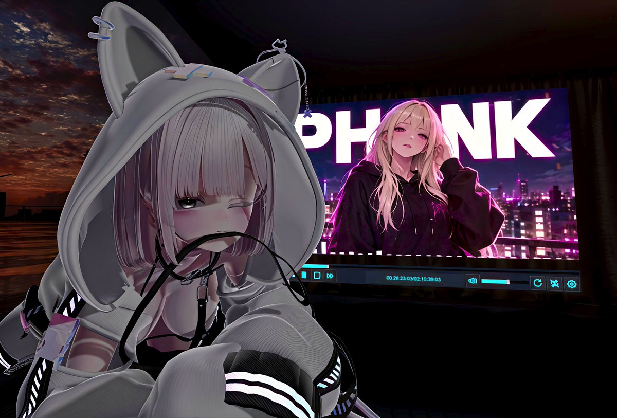 Penko1248's tweet photo. 朝まで色々語りました。
おやすみなさい〰️😴
#VRChat https://t.co/sUUOclyNdF