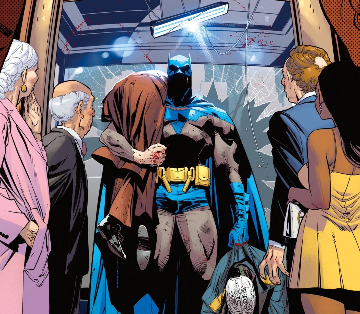 CQuill97's tweet photo. While merging Battinson with the DCU was a cool concept, DCU Batman should be something way more fantastical, like this: https://t.co/a36dRKysvd