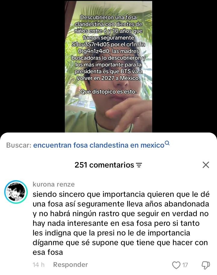 Oali_star's tweet photo. Me da impotencia la gente q piensa de esta manera.. 
Que tan podrida debe estar tu mente para que pienses así.. 
Toda vida cuenta aunq ya no esté, los restos que a diario se encuentran en algún momento dieron felicidad. 
NO NORMALICEMOS EL "ESTA MUERO Y YA" 🚫❌ https://t.co/fbJn1lYOIr