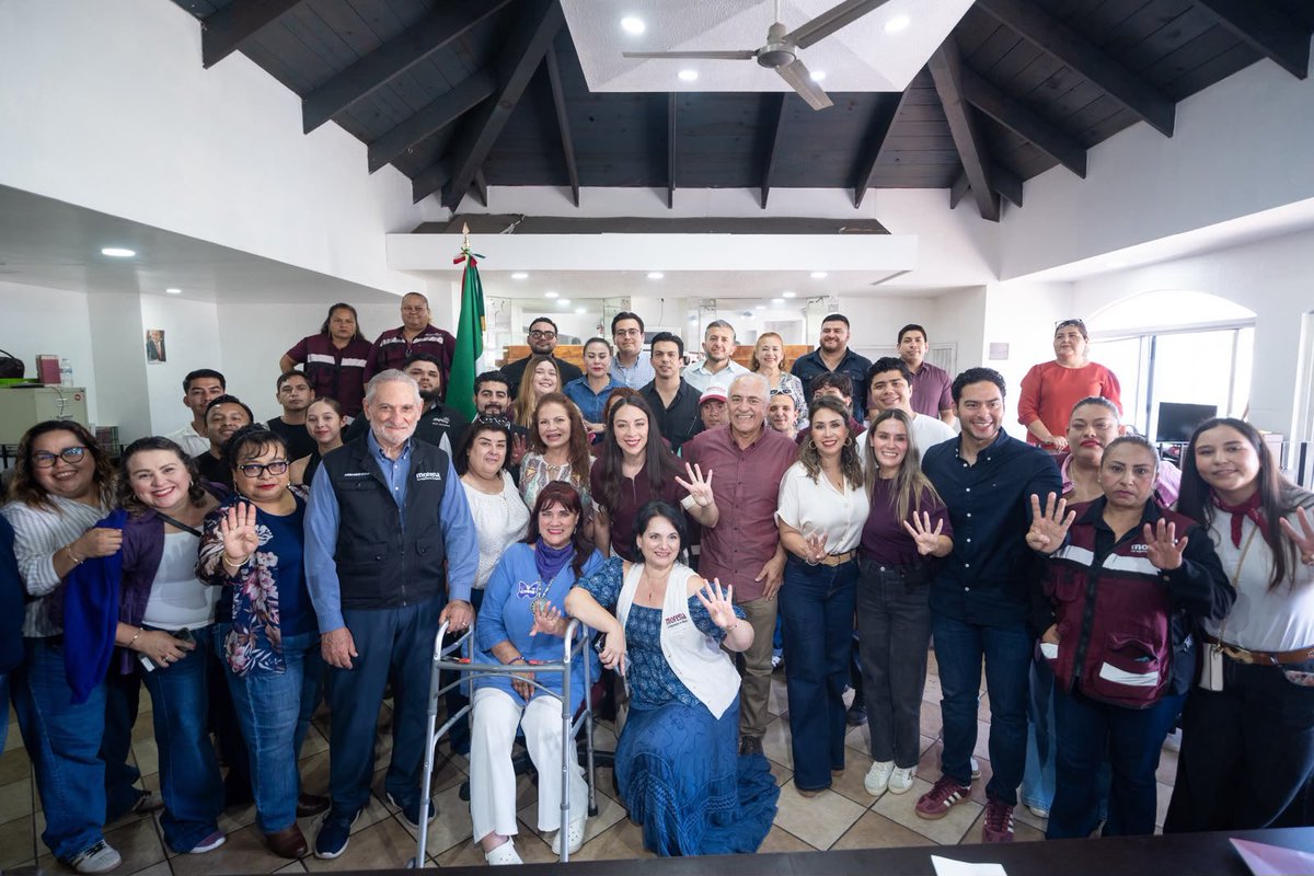 JulietaRamirezP's tweet photo. ¡Viva Casa Morena Ensenada! 

Nos encontramos entre compañeras y compañeros aguerridos y de convicciones, con el corazón a la izquierda. 

Les reitero que esta Coordinación no le pertenece a una persona, esta encomienda es colectiva y sólo juntos y organizados podremos hacer realidad el 2do piso de la 4T.