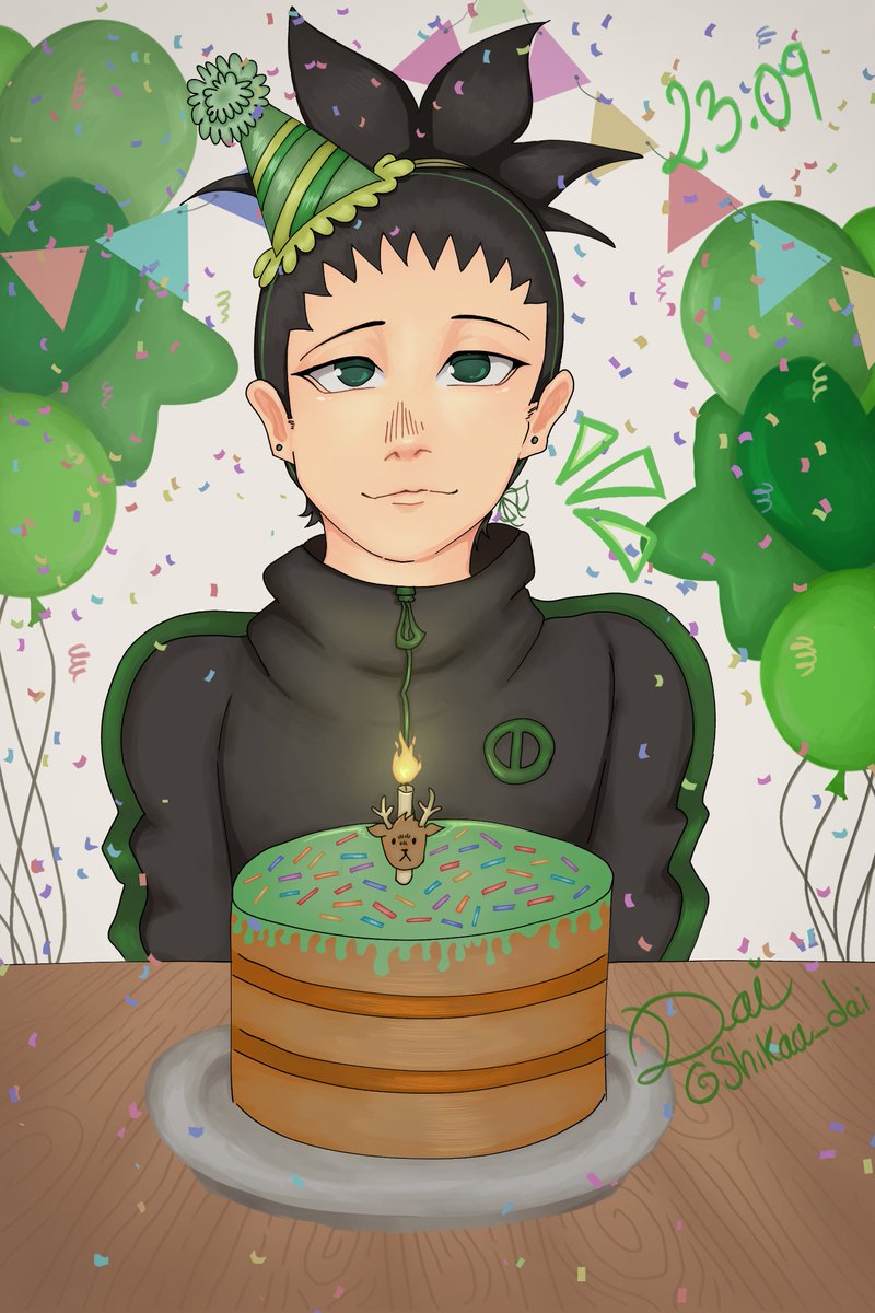 Shikaa_dai's tweet photo. Shikaaa feliz cumpleaños atrasado JAJAJA #Shikadai #boruto #cumpleaños #shikadainara https://t.co/U4Mk9ZzpSR