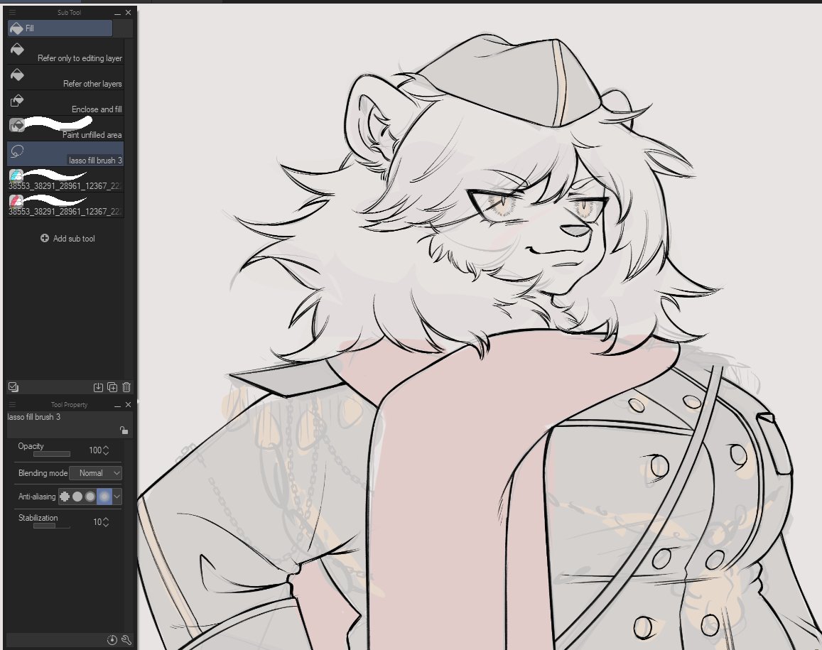 Soch0k's tweet photo. polar bear
A little sneak peek of a future adopt.

#Adoptable #Adopt #polarbear #WIP #Sketch #DigitalArt #furryart #furry https://t.co/fMkkMLHDRb