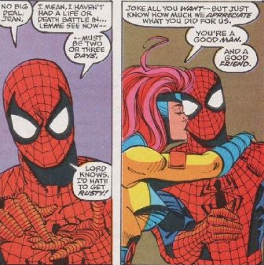 Artist_tax's tweet photo. @A301431050 @MyNameIsTax She didnt like ir in a romantic way. She says peter is a good friend https://t.co/Zd6kzSwAge