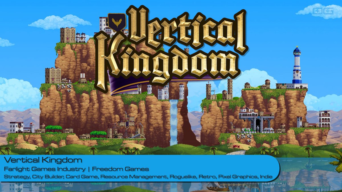 OverageGmngCom's tweet photo. OG plays Vertical Kingdom!
https://t.co/bOZfTfhxOj
Like & Sub!
@DavidGarDev
@FarlightGamesIn
@freedomgamesgg
#VerticalKingdom #citybuilder #cardgame #resource #management #roguelike #retro #pixelart #IndieGameTrends #IndieWatch #IndieGame #IndieGames #Gameplay #letsplay #gaming https://t.co/29NwMejFnQ