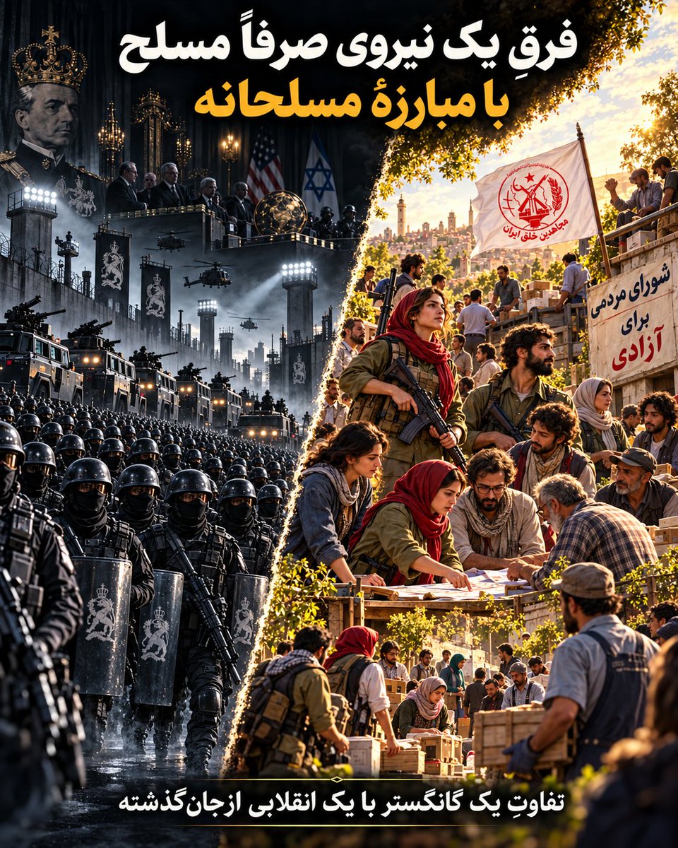 baz_migardim's tweet photo. #رشتو
با توجه به شیادی اخیر بچه‌ی شاه در رابطه با امر #مبارزه_مسلحانه و تسلیح «مردم!»، یک تذکر رو لازم دیدم که توجهتون رو در ادامه بهش جلب می‌کنم: ↓

1/6 https://t.co/dwe8bEzdaK