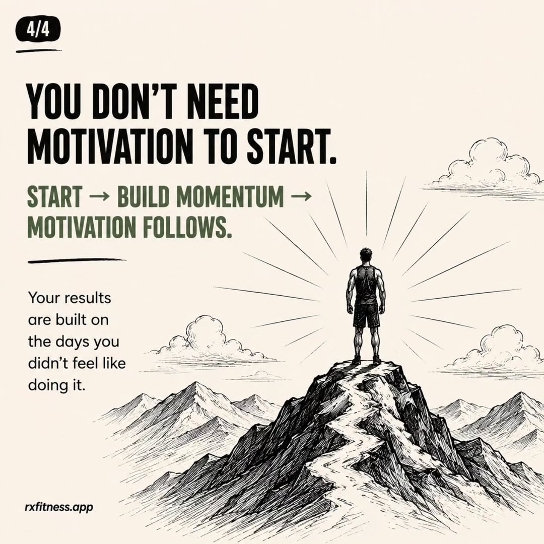 MelvaHandsb22's tweet photo. Stop waiting for motivation. Build discipline. Motivation comes and goes, but real results come from consistently showing up. You don’t need to feel ready or motivated. Just start, build momentum, and let motivation follow. Discipline is built on https://t.co/1DoreMyPuf