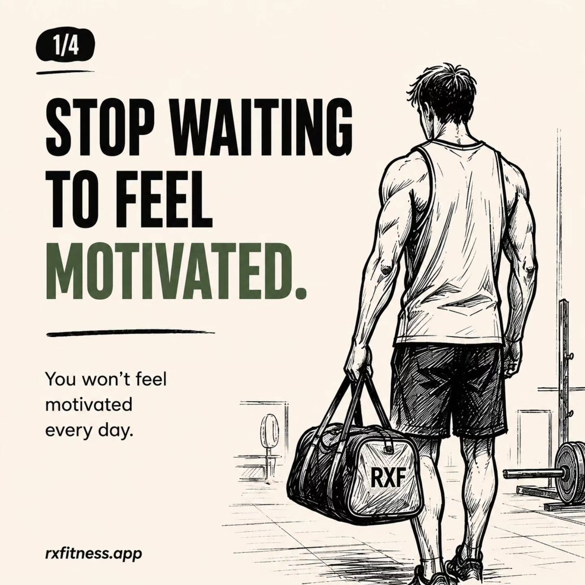 MelvaHandsb22's tweet photo. Stop waiting for motivation. Build discipline. Motivation comes and goes, but real results come from consistently showing up. You don’t need to feel ready or motivated. Just start, build momentum, and let motivation follow. Discipline is built on https://t.co/1DoreMyPuf