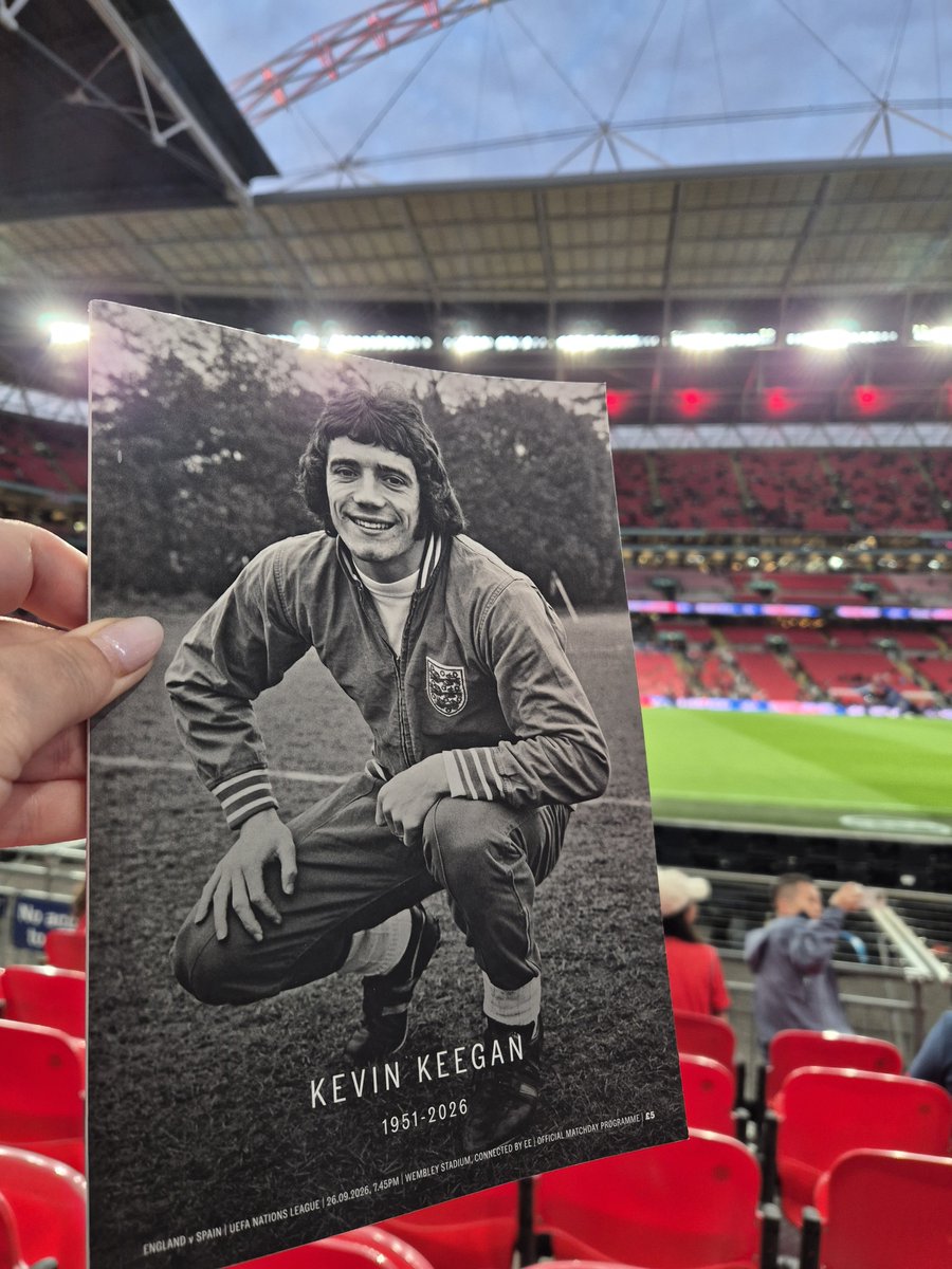 Hilly71Hill's tweet photo. @England 2-3 Spain 
Att 84,525
@wembleystadium #EngEsp #Threelions #KingKev https://t.co/fVlL1rBLcW