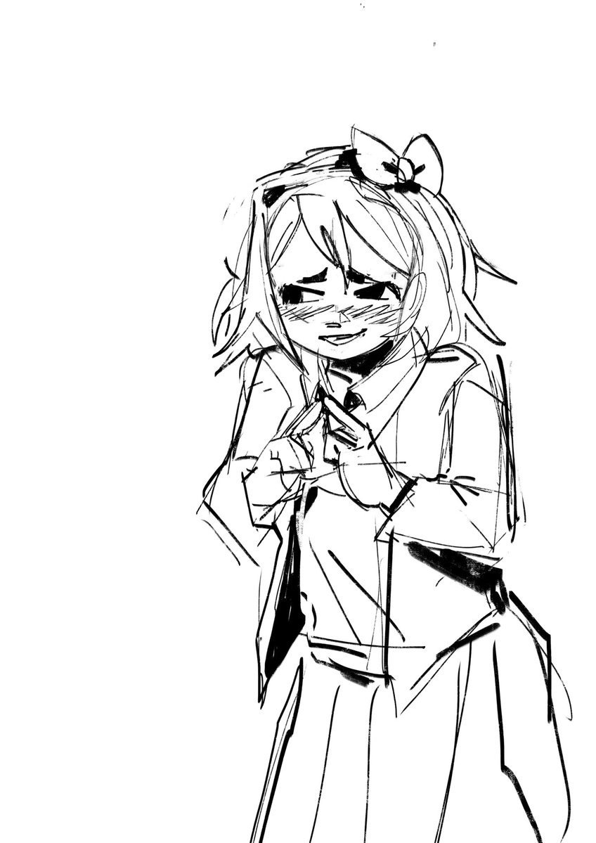 TEEJIO1's tweet photo. I dont have any ideas #DDLC https://t.co/3xw97O03nY
