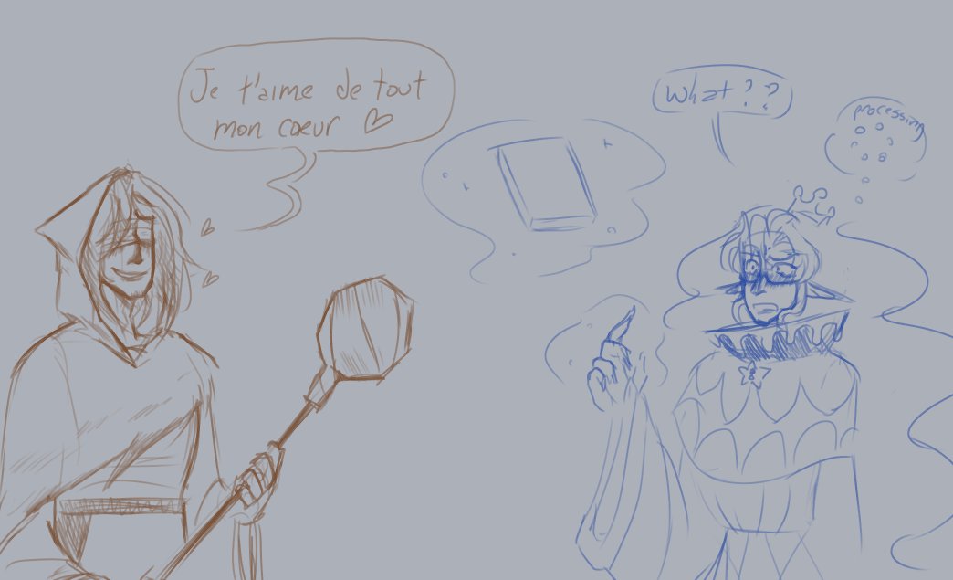 Astral___Star's tweet photo. I'm very slowly learning French so Healer gotta as well https://t.co/eW2njqjs1y