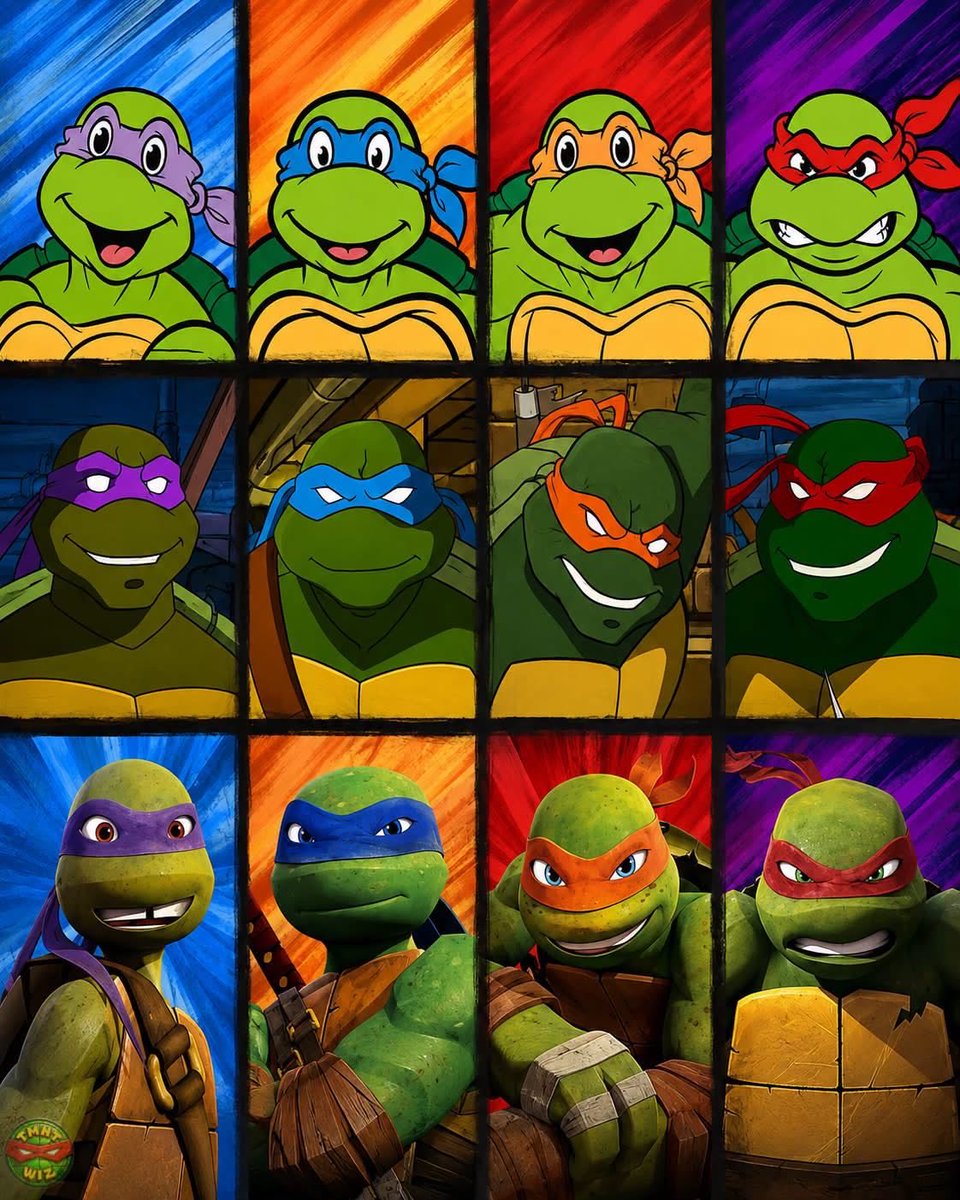 NinjaTurtleLair's tweet photo. Pick your favorite series! https://t.co/d18joQSS2K
