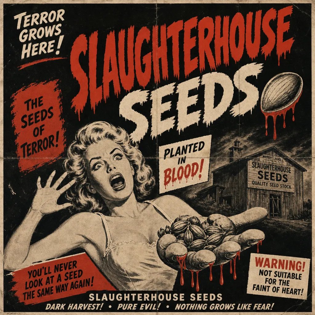 SlaughterSeeds's tweet photo. Slaughterhouse Seed drop coming soon just in time before the ban! https://t.co/05MchGPotI