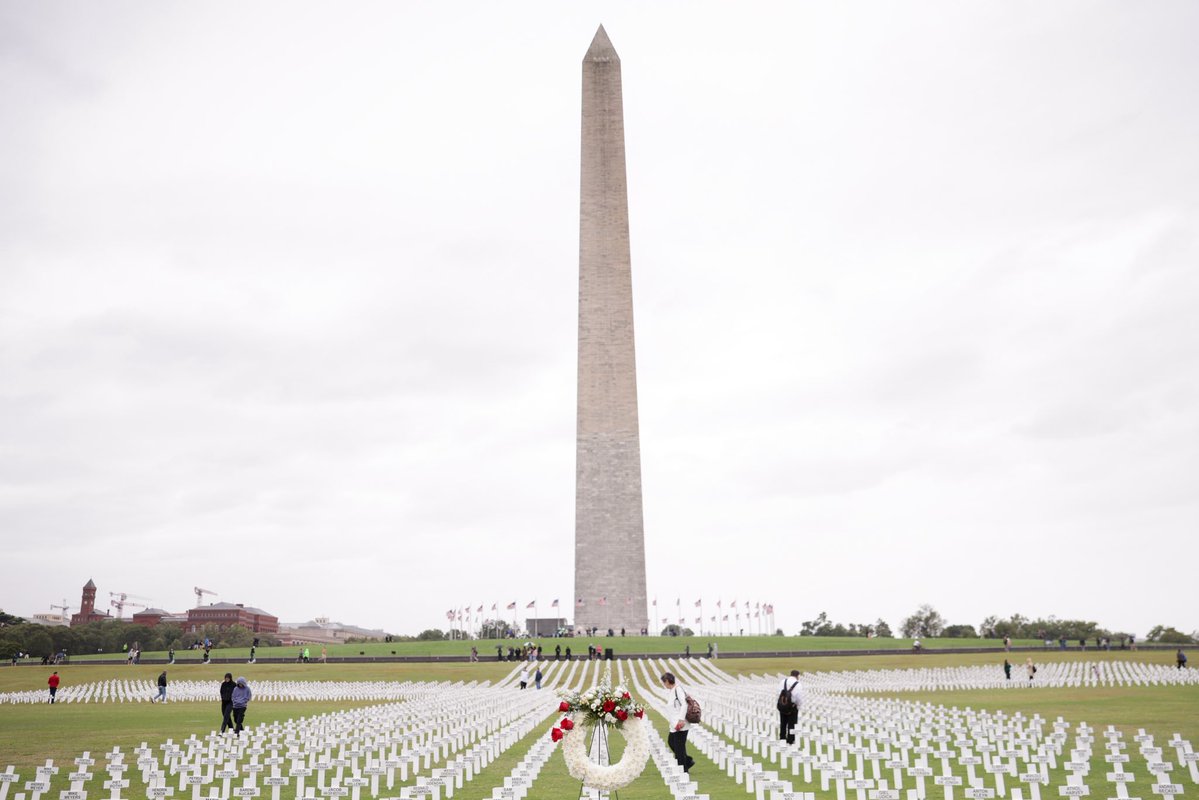 ErnstRoets's tweet photo. President Trump was right. The media has been lying to you.

This weekend, Afrikaners and friends planted 3,000 white crosses in front of the Washington Monument, displaying the names of people murdered during farm attacks in South Africa. Many of these killings included horrific torture and in many cases political motives were obvious.

For decades, our attempts to raise awareness were met with deafening silence... until President Trump spoke out.

When he did so, he was viciously attacked and called a liar. When we campaign against this ongoing crisis, we are told that WE are the problem.

We are grateful for the support we have received from the United States Government.

We have a right to live and prosper in South Africa, because this is our home. 

We have a right to be free.