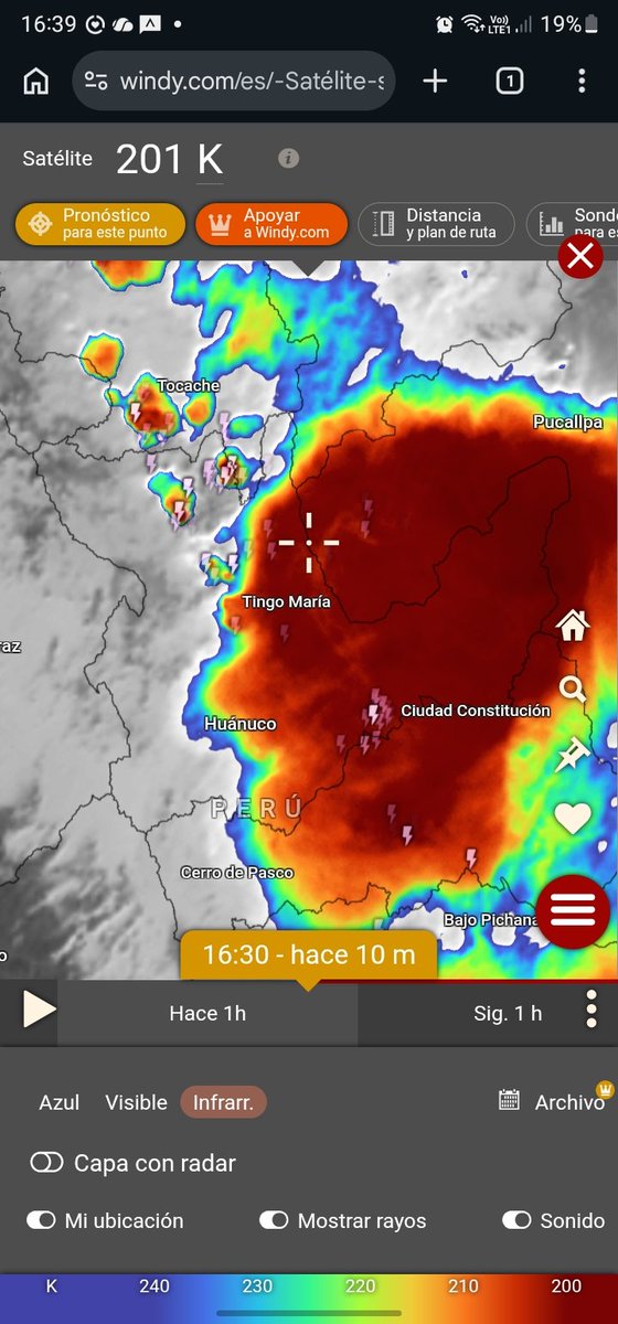 iusinformatics's tweet photo. @hombredeltiempo No solo en la selva, en Huánuco también se esta iniciando una tormenta con fuertes vientos. https://t.co/0OGkPZZun1