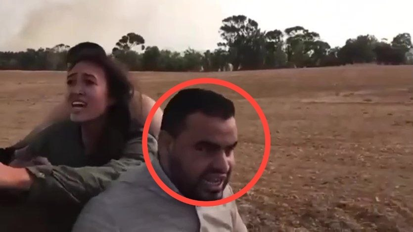 VerminusM's tweet photo. This is Saher Nidal Saqr. This orc took place in the massacre at the Nova music festival and was captured on film dragging away Noa Argamani as she reached for her boyfriend Avinatan Or. This became one of the most iconic images of the massacre. Today, Saqr was splattered. https://t.co/CFD66Sq1aK