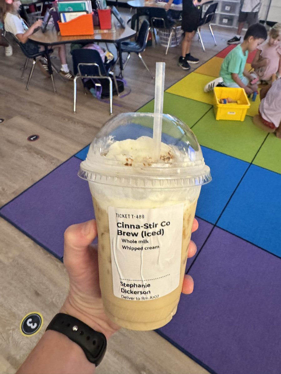 MsDickerson1st's tweet photo. ☕️💙 Brew-tiful Minds, MST’s student-run coffee shop, is truly like having a real-life @Starbucks on campus! More than coffee- it’s authentic, real-world learning that builds communication, collaboration, leadership &amp; independence. AVID in action! ✨ @OpportunityAir1 @MSTMAGNET https://t.co/hsYdDLzkR6