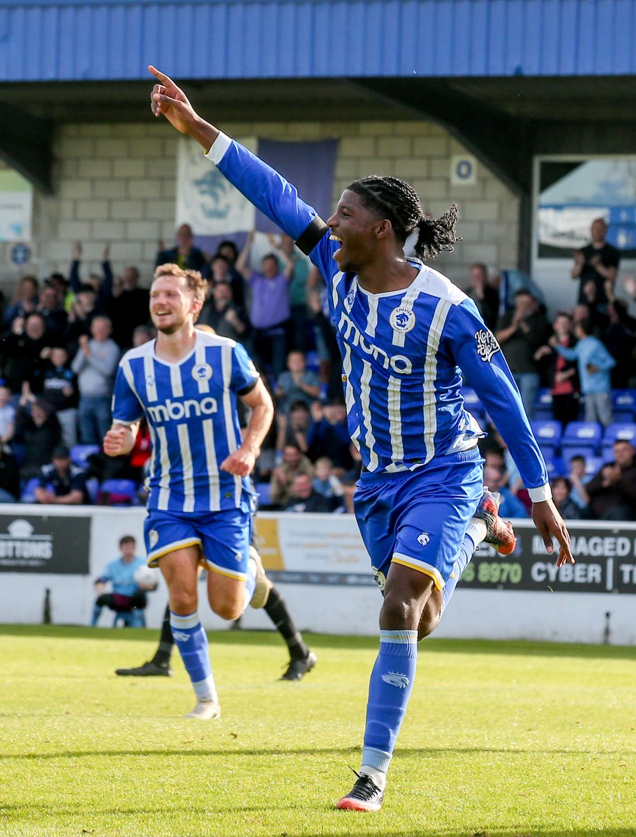 devarick's tweet photo. Some quality football on display today rewarded with some cracking goals. 💙🦭💙
@ChesterFC 4 1 @ @worksoptownfc 
gallery 👇
https://t.co/aMnMN4dbOb https://t.co/DUski4l7gq