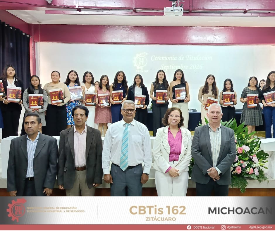 cbtis162's tweet photo. 🎓 CEREMONIA DE TITULACIÓN | CBTIS 162 🎓

El Centro de Bachillerato Tecnológico Industrial y de Servicios No. 162 llevó a cabo con gran orgullo la Ceremonia de Titulación de nuestros egresados, un momento significativo. https://t.co/ZrhKYhy2aN