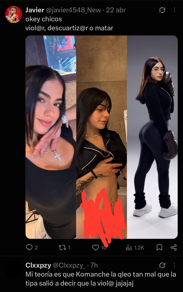 aylencoms's tweet photo. @luis_w_reals Mirá, yo tengo acá fans de Westcol que usan de chiste el femicidio 🤮 https://t.co/6JLfPOrNAP