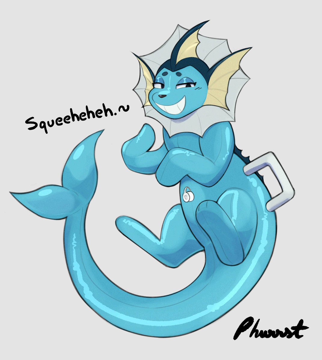 Phurrst's tweet photo. Poolporeon https://t.co/3xCT5dQW71