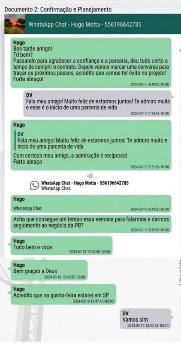 Schneid3n's tweet photo. 🚨URGENTE - Vazam mensagens do presidente da Câmara dos Deputados, Hugo Motta, negociando emendas parlamentares para beneficiar o Banco Master com Daniel Vorcaro. https://t.co/8BYAE356uh