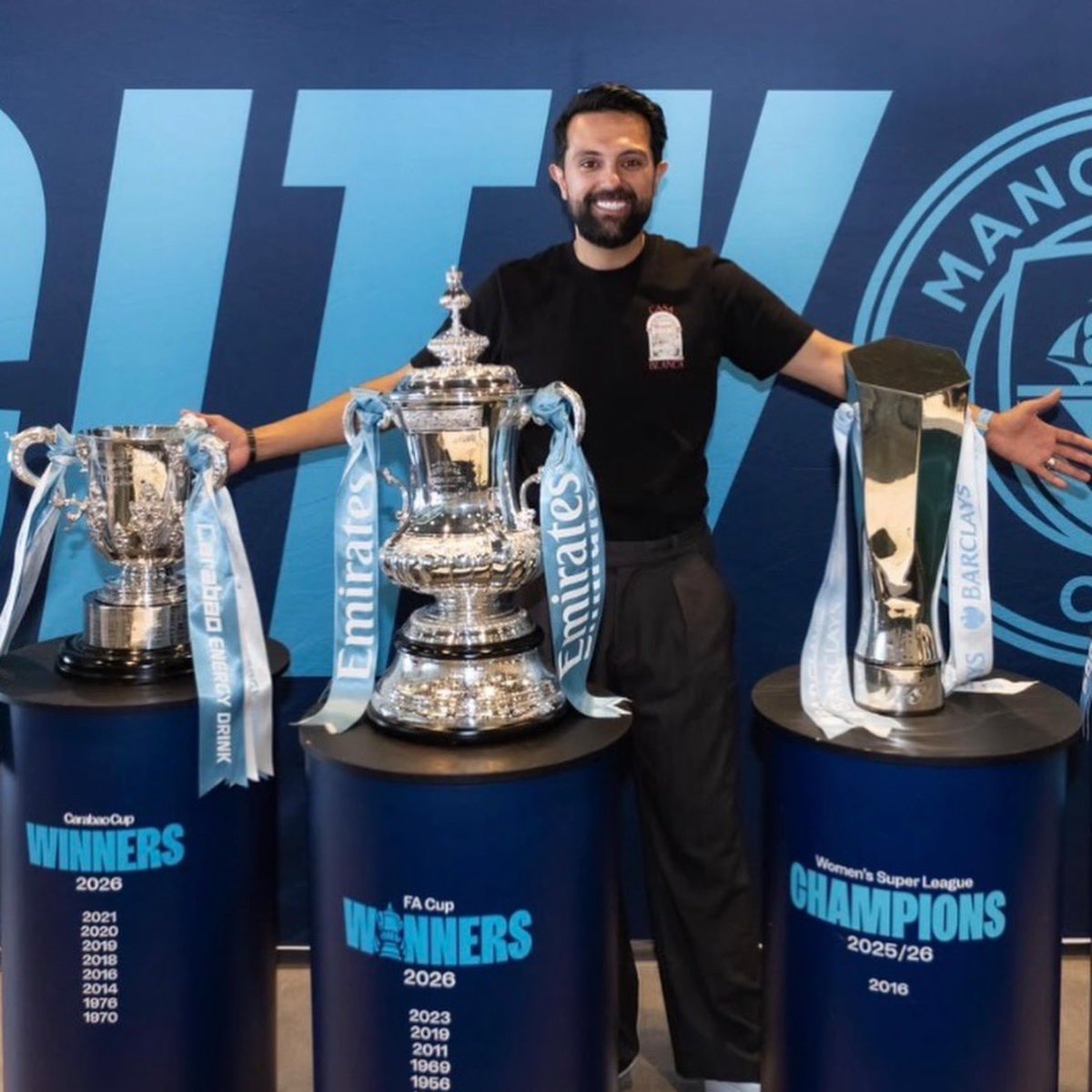 dr_asn1's tweet photo. LOYALTY IS MORE THAN TROPHIES — IT’S LOVE FOR THE CLUB. 💙⚽️

I have been a Manchester City fan since 2009, and throughout all these years, one thing has never changed: my love for this club.

I have been here for the incredible moments, the unforgettable victories, the celebrations, the trophies, and the nights that made us proud to be Citizens. But I have also been here through the difficult moments, the disappointments, the criticism, and the times when things didn’t go our way.

Because being a fan isn’t about supporting your club only when everything is perfect. Real loyalty means staying when times are hard.

We believe in our club.
We believe in our players.
We believe in our manager.
And we believe in our board and the direction of Manchester City.

Whatever happens, whatever challenges come our way, our support will not disappear. Football will always have ups and downs, but our love for this club is bigger than any single result, trophy, season, or difficult moment.

Since 2009, I have watched this club grow, evolve, and create memories that I will carry for the rest of my life. And through every chapter, my heart has remained BLUE.

Nothing will change our love for this amazing club.

Through the good times. Through the bad times. Through every victory and every setback.

We stand together.
We believe.
We stay loyal.

MANCHESTER CITY — TODAY, TOMORROW, AND ALWAYS. 💙🔵

COME ON CITY! 💙⚡️
#mancity #fyp #primerleague #family