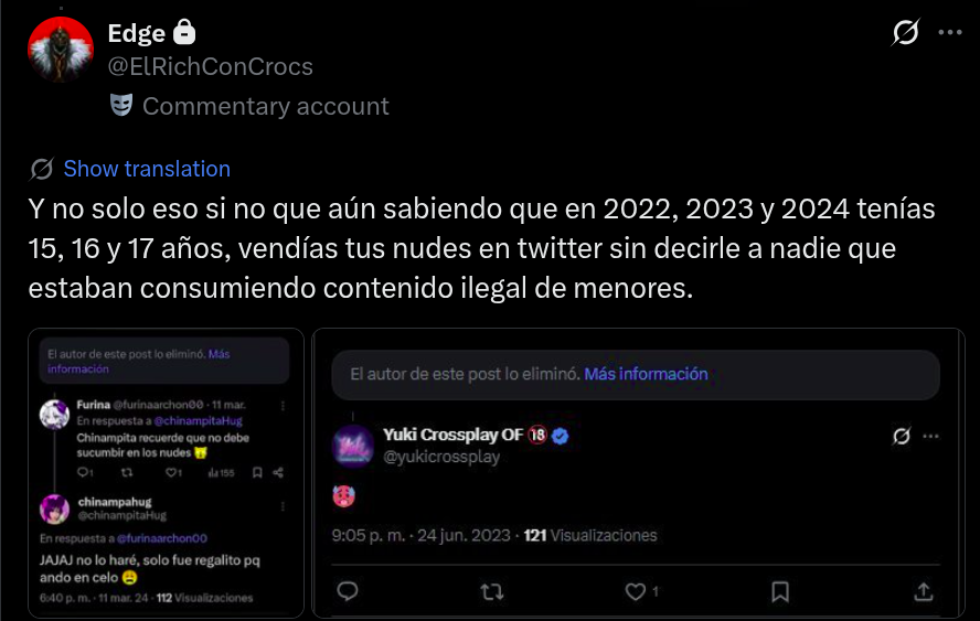 DeltaAlternate's tweet photo. Si tuviera una moneda por cada vez que dalas apoya a un pambi que es pedófilo o hace algo similar tendría ya como 10 monedas xddddd https://t.co/C5Sfn0Gim1