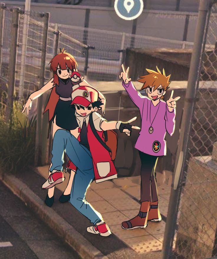 pokemonsplanet's tweet photo. Trio Goated in Pokémon
History https://t.co/k6itbwF4cM
