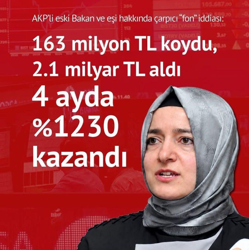 funda035_35's tweet photo. Cumhuriyet tarihinin en büyük dolandırıcılığı;
Fon krizi‼️

"Emekliyim. Geçinemiyorum. Gelinim işsiz, damadım işsiz" diyerek intihar eden emekli polisimiz Ali Şekeroğlu’nun GÜNAHI ve AH’ı” üzerinize olsun.

#FatmaBetülSayan,
Derhal Milletvekililiğinden de İSTİFA ET‼️ https://t.co/43n4xJhouk