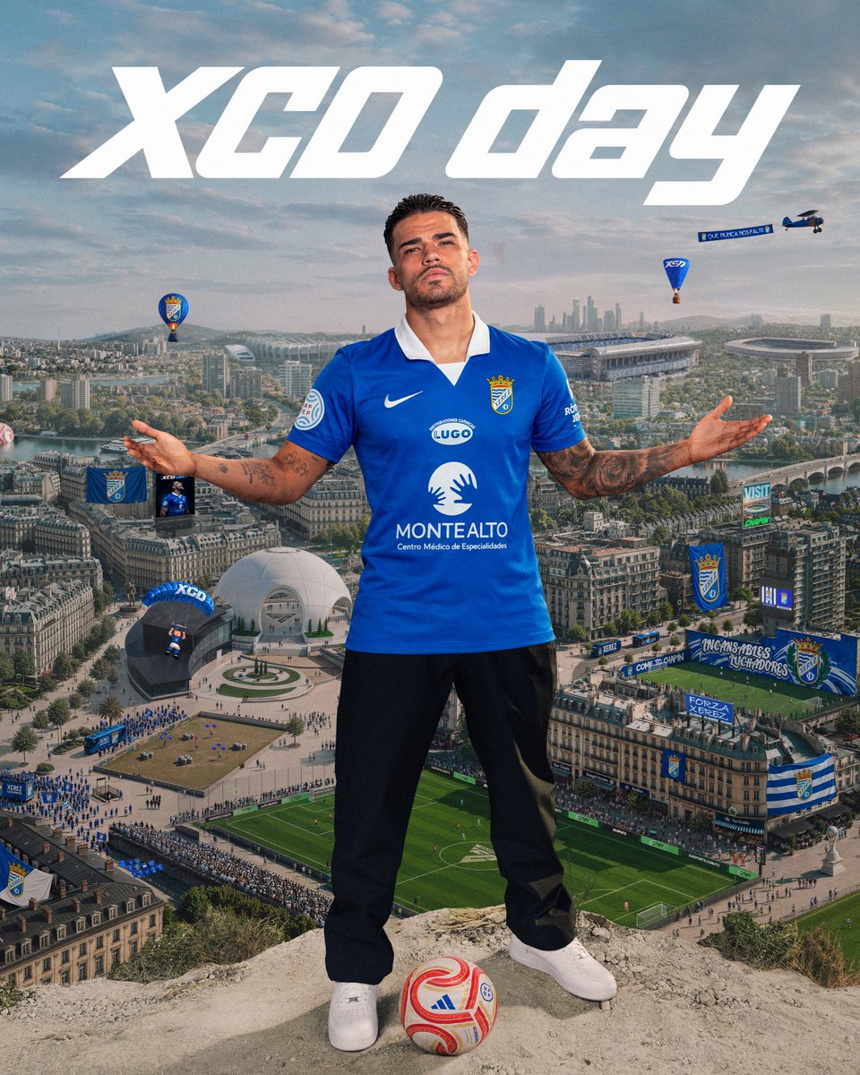 XerezCD_OFICIAL's tweet photo. ¡𝗛𝗼𝘆 𝗲𝘀 𝘂𝗻 𝗱𝗶́𝗮 𝗱𝗶𝗳𝗲𝗿𝗲𝗻𝘁𝗲. 𝗛𝗼𝘆 𝗲𝘀 #XCDday!

🆚 @recreoficial 
🕖 19:00
🏟️ Nuevo Colombino 
📺 YouTube @fanplaytves 

#️⃣ #RecreXerez https://t.co/MbNbOJeNfr