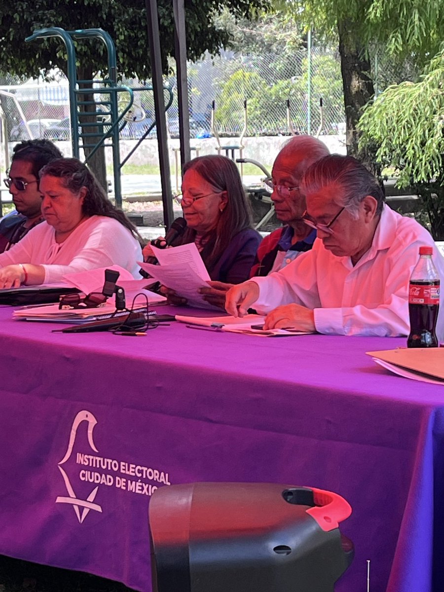 parqueRS's tweet photo. #AsambleCiudadana en nuestro parque Reforma Social con presencia del @iecm en la @AlcaldiaMHmx 
#PresupuestoParticipativo 2026 y 2027 https://t.co/BIfskNO3up