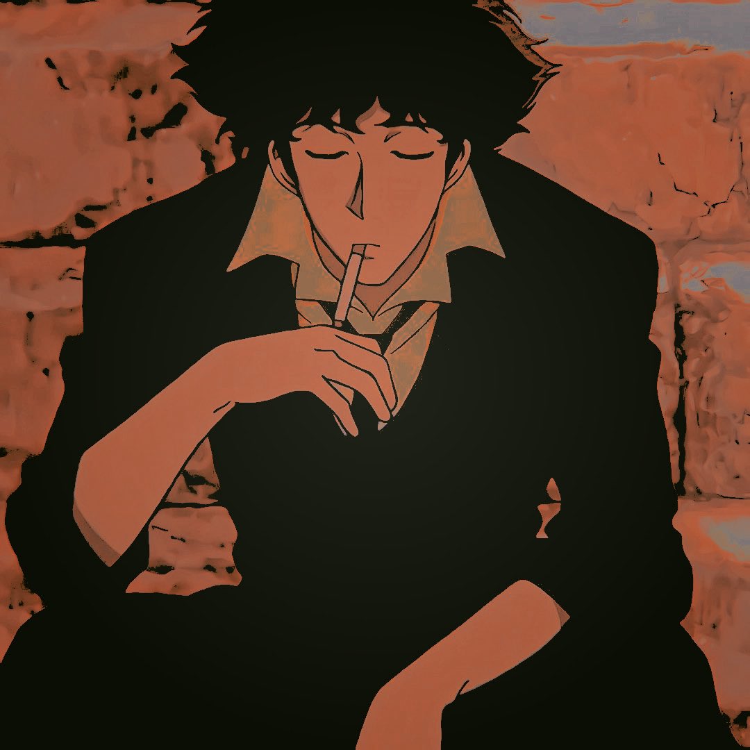 DUALHOOKBLADES's tweet photo. he would simply observe lighting a cigarette as he watched the bald man struggle with what he was doing. 

❝ umm .. you got that buddy .ᐣ ❞ https://t.co/tJkKY55BFi