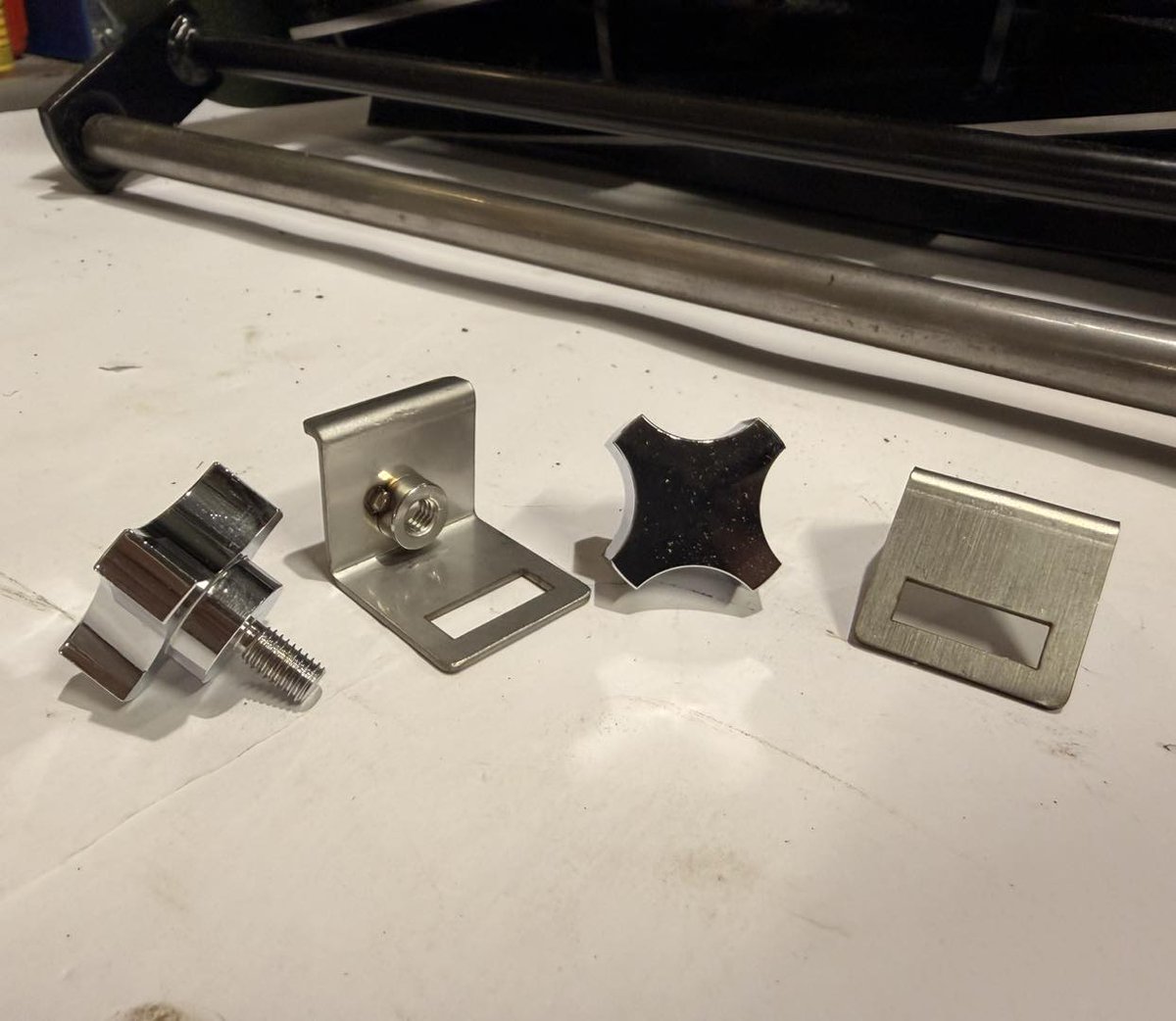 ColetteStallion's tweet photo. No filter, no edits—just top-quality parts! Billet alloy deflector screws with stainless-steel holders! https://t.co/iwJcTeDMsk