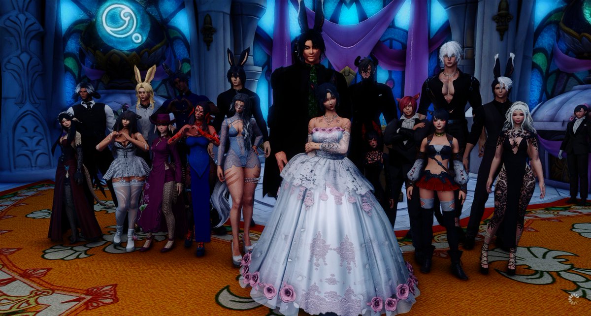 ffxiv_reize's tweet photo. It was a really cute EB renewal, their vows had me crying 🥺screenshot by @naditakespics https://t.co/asANAr6IU6
