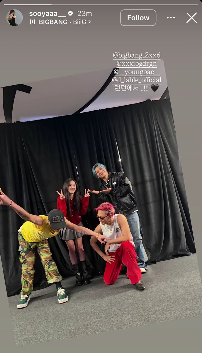gdsholiic's tweet photo. bigbang have always been so supportive of blackpink and seeing the girls give them that same support back is so heartwarming https://t.co/QvXIhrlMtJ