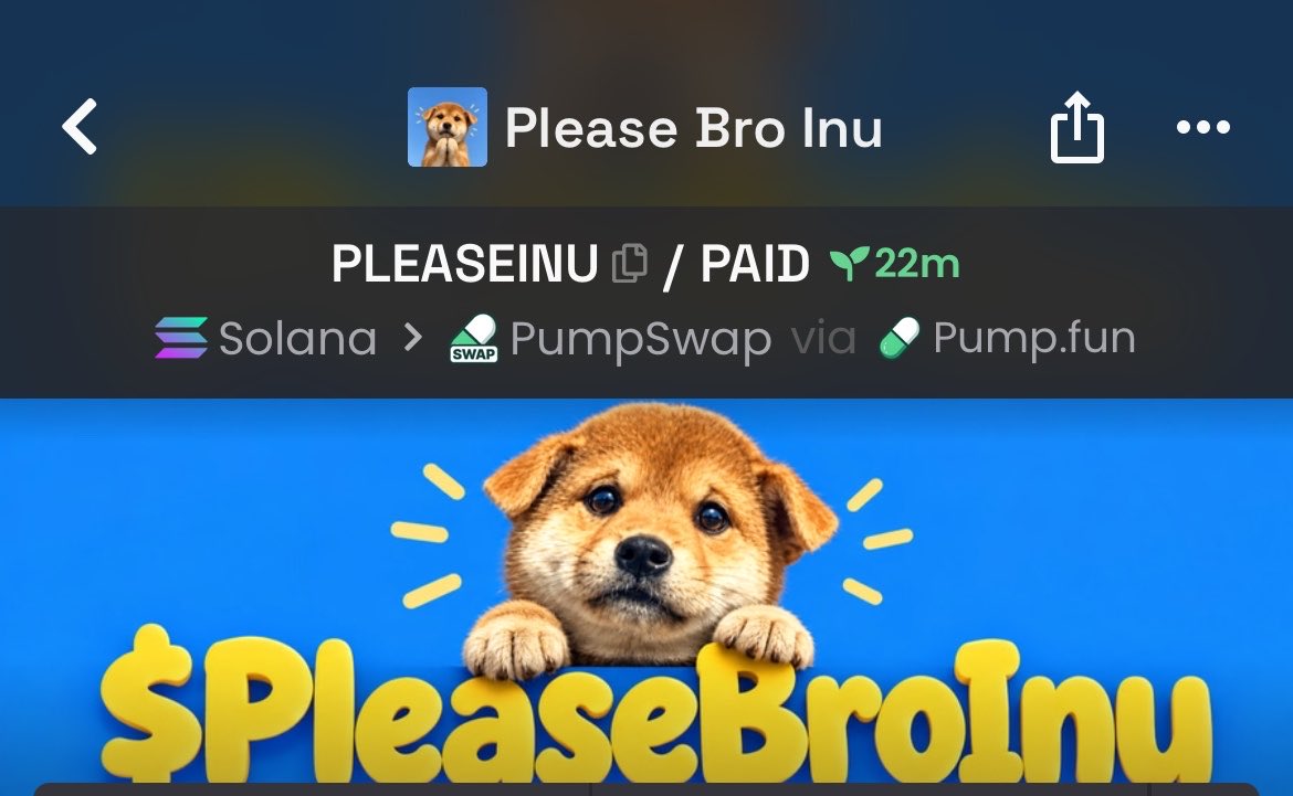 BullishCalls_'s tweet photo. How much did you invest in $PLEASEINU ? 👀 https://t.co/CNYkjZClRL
