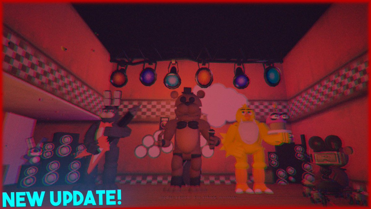 SHADYSTUDIOS1's tweet photo. Five Nights at the Pizzeria Survival is officially BACK and fully updated! I've crushed the bugs, fixed the mechanics, and the map is officially live right now. 
👉Map Code: 0213-8012-3122
#FortniteCreative #UEFN #fnaf #Fortnite https://t.co/3P3RH6Nc4m
